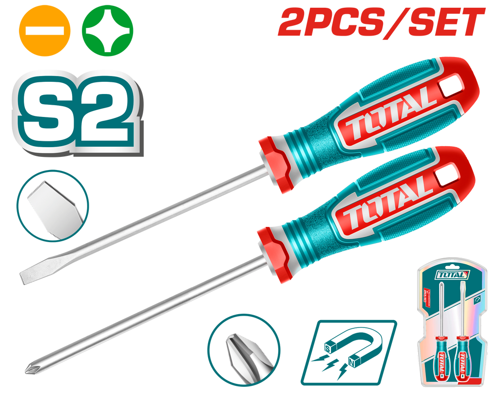 2 Pcs screwdriver set