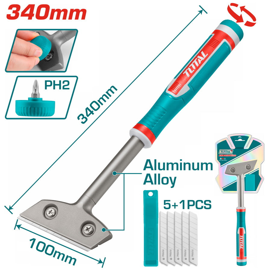 Metal scraper 340mm