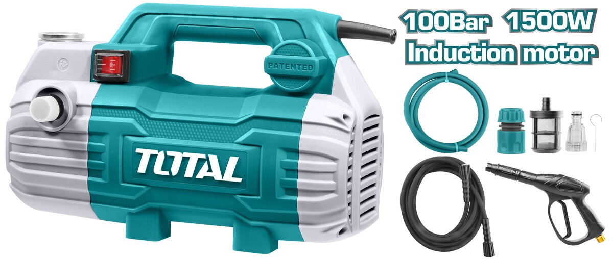 High pressure washer 100 bar