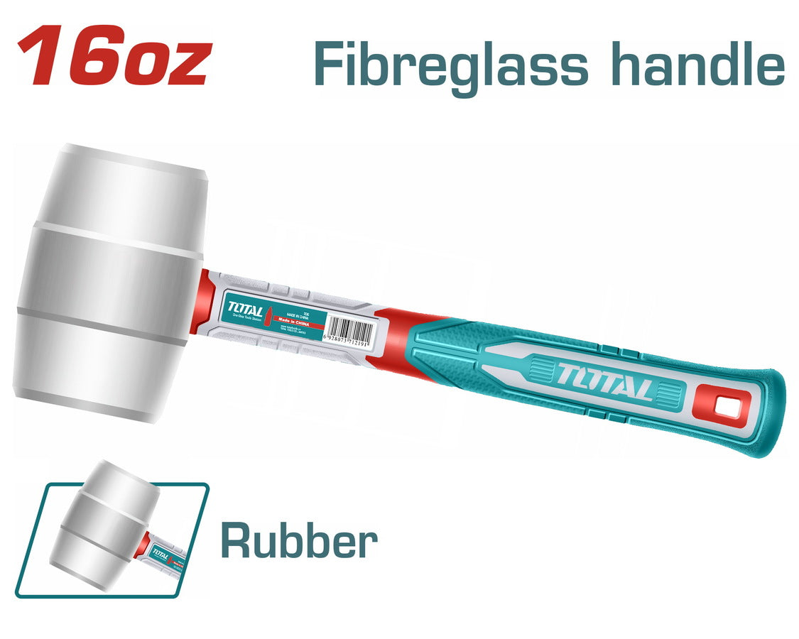 Rubber hammer 16oz