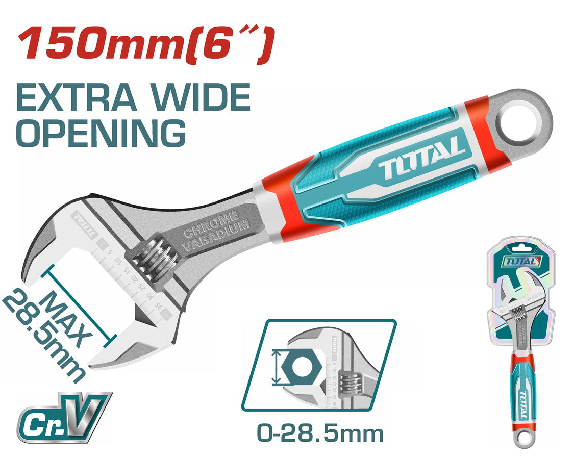 Adjustable wrench 6"