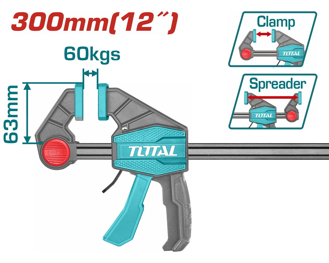 Quick bar clamp 12"
