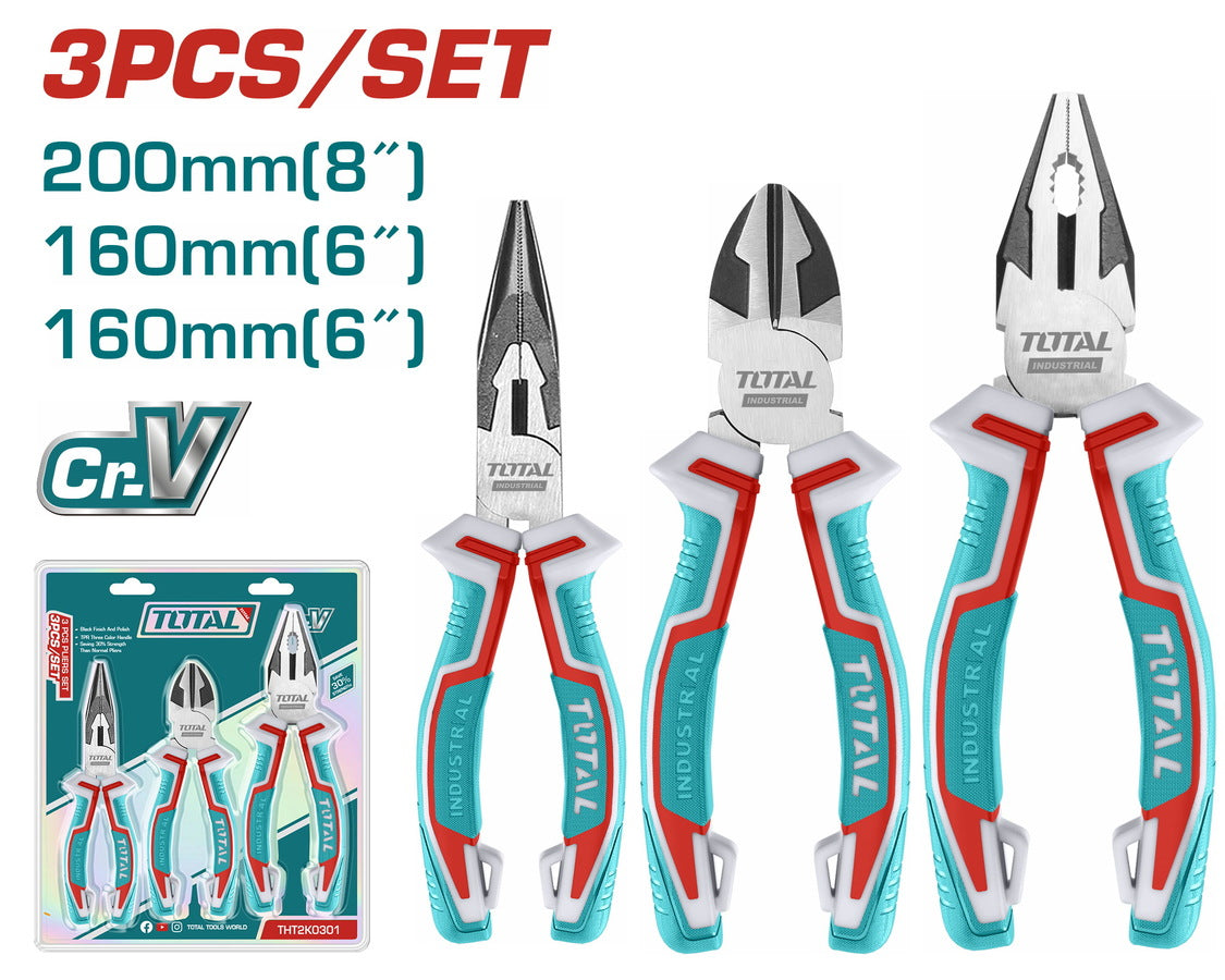 3 Pcs pliers set