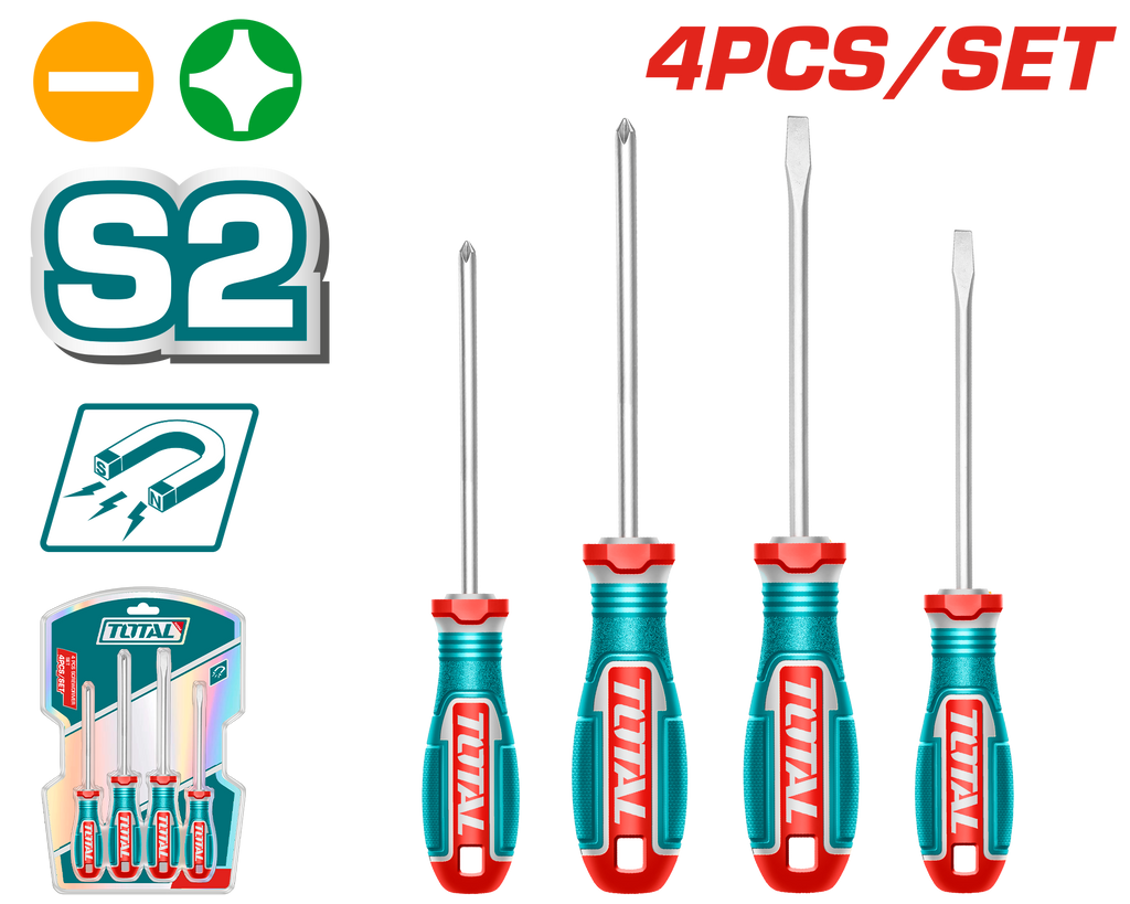 4 Pcs screwdriver set