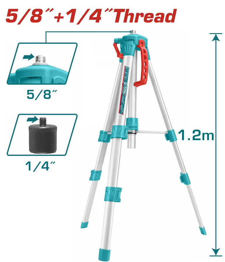 Tripods for laser levels 1.2m