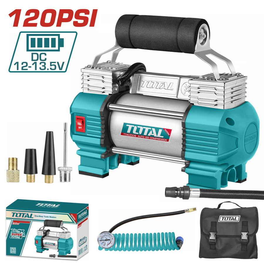 Auto air compressor 120PSI Duplex cylinder