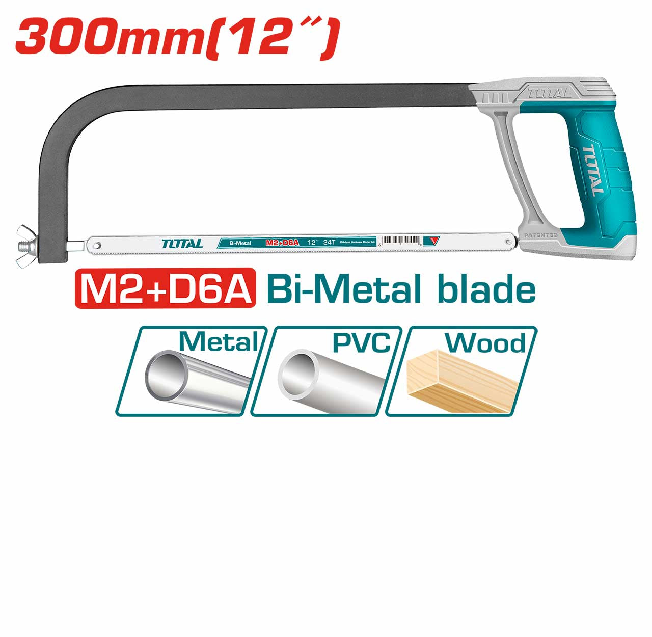 Hacksaw frame 12"